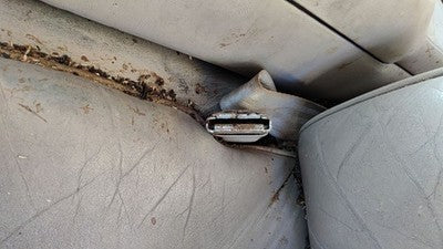 1996 Olds 88 Driver Left Front Seat Belt Buckle Receiver Oem Tan