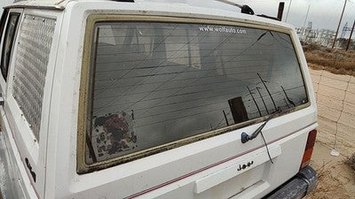 1984-1996 Jeep Cherokee Back Glass Rear Window Oem 55134742