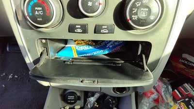 2006 Hyundai Sonata Dash Cubby Trim Bezel Around Heater Control Oem