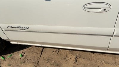 01-02 Buick Century Driver Left Front Moulding From Door Oem Trim Strip White