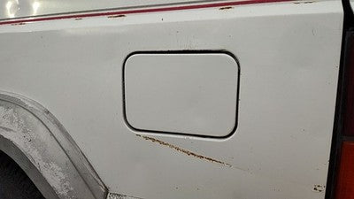 1992 Jeep Cherokee Fuel Tank Door With Hinge Gas Lid Oem Filler White