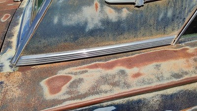 1964 Ford Thunderbird Coupe Passenger Right Rear Moulding On Quarter Panel Oem