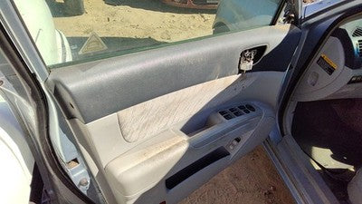 06-07 Sonata Driver Left Front Door Trim Panel With Master Switch Fz Gray
