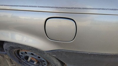 1996-2000 Saturn Sl1 Fuel Tank Door With Hinge Gas Lid Oem Filler Sedan Silver