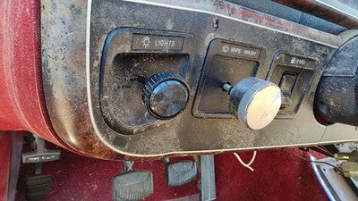 1989 Ford F150 Headlight Switch Control Knob Buttons Dash Oem