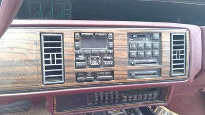 1988-1993 Buick Regal Trim Bezel Below Speedometer Oem Dash Surround Panel