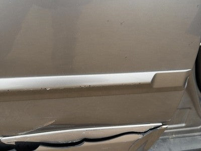 05-09 Legacy Outback Passenger Right Rear Lower Moulding From Door Silver Slq