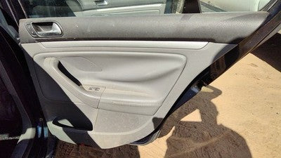2005-09 Vw Jetta Passenger Right Rear Inside Door Trim Panel Only Oem Back Gray