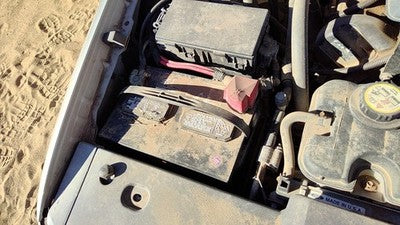 2003-2011 Lincoln Town Car Complete Battery Box Mount Tray With Hold Down 4.6L