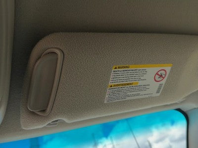 2000-2003 Chevy Suburban Passenger Right Sun Visor Oem Tan 52I 15750537