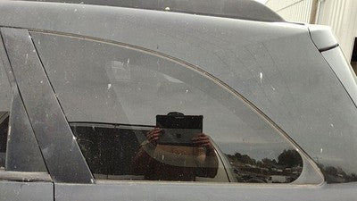 07-09 Grand Vitara Xl-7 Driver Left Rear Quarter Glass Back Side Window Oem