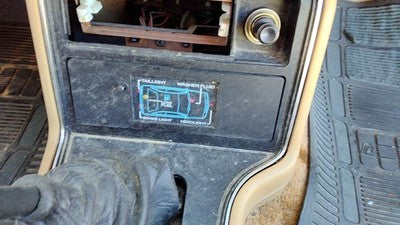 1984 Ford Tempo Indicator Screen Panel Display Oem