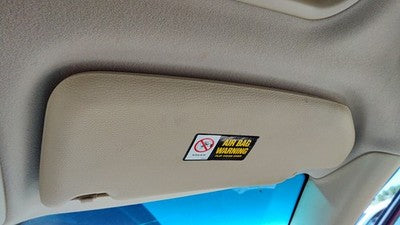 2001-2002 Volvo V70 Xc Passenger Right Sun Visor Oem Beige B951 399667609