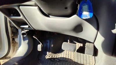 2000-2002 Ford Taurus Lower Dash Under Column Knee Bolster Trim Panel Oem Gray