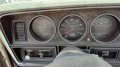 1984-1986 Dodge Ram W250 Trim Bezel Around Speedometer Oem Dash Surround Panel