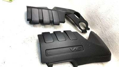 2008-2009 Pontiac G6 Engine Cover Pair Set Oem 3.6L Pair Tabs Broke 92068795