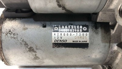 2015-2017 Chrysler 200 Starter Motor 3.6L 04801839Ad