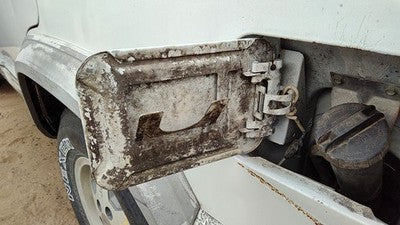 1992 Jeep Cherokee Fuel Tank Door With Hinge Gas Lid Oem Filler White