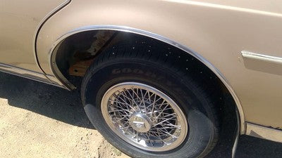 1985 Olds 88 Driver Left Rear Wheel Flare Moulding Oem Chrome Trim