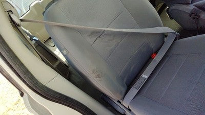 08-10 Grand Caravan Passenger Right Front Seat Belt Retractor Shoulder Gray Ds