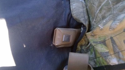 1986 Isuzu Pup Pickup Driver Left Front Seat Belt Buckle Receiver Oem Brown