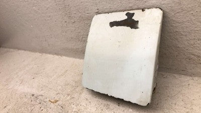 1979 Chevy El Camino Fuel Tank Door With Hinge Gas Lid Oem Filler Blue