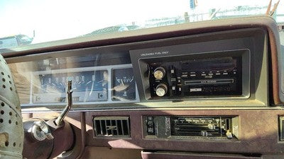 1985-1996 Olds Ciera Trim Bezel Around Speedometer Oem Dash Surround Panel Red