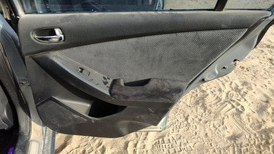 07-09 Altima Passenger Right Rear Door Trim Panel With Switches Back Charcoal G