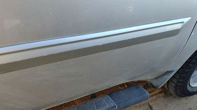 2009 Honda Pilot Passenger Right Front Moulding From Door Trim Strip Silver Si