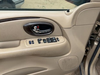 2004 Buick Rainier Driver Left Front Door Trim Panel With Master Switch Tan 332