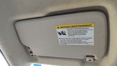 2011-2019 Ford Fiesta Driver Left Sun Visor Oem Be8z5404105bb