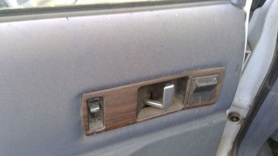 1994 Chevy Caprice Driver Left Rear Inside Door Trim Panel Only Oem Back Blue