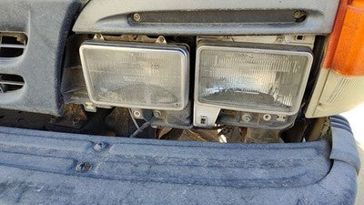 1996 Isuzu Npr Driver Left Head Light Oem Front Lamp With Mount Bracket Panel