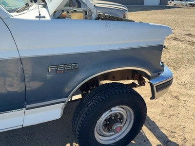 1992-1997 Ford F250 Passenger Right Front Fender Oem Oxford White F2Tz16005A