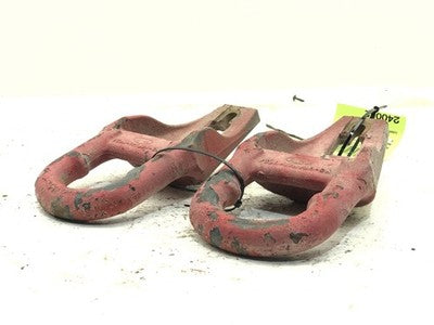 1997 Ford F150 Pair Of Front Tow Hooks From Front Bumper Oem D Rings