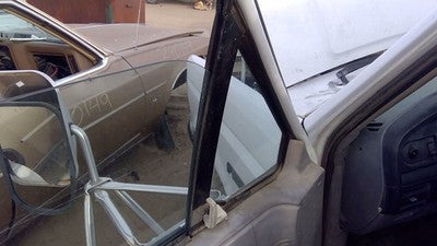 1992-1997 Ford F450 Driver Left Front Vent Window Small Door Glass With Frame
