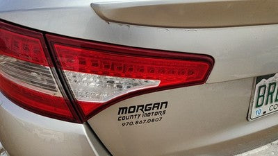 11-13 Kia Optima Sx Driver Left Tail Light Brake Lamp Oem Rear Inner Lid Mounted