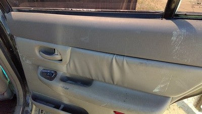01-04 Regal Passenger Right Rear Door Trim Panel With Switches Back Tan 525
