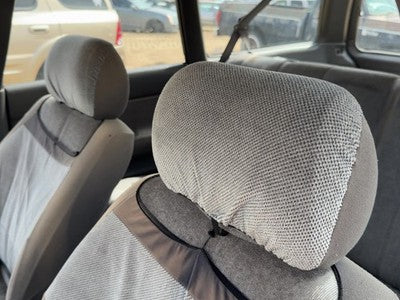 1990 Subaru Legacy Pair Of Front Headrests Oem Left Right Set Seat Gray