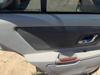 04-06 Cadillac Srx Driver Left Rear Door Trim Panel With Switches Back Gray 132