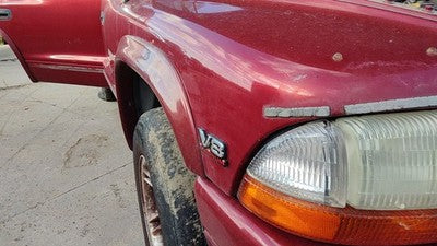 1998-2003 Dodge Durango Passenger Right Front Fender Oem Red 55255030aa