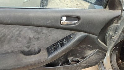 07-09 Altima Driver Left Front Door Trim Panel With Master Switch Charcoal G