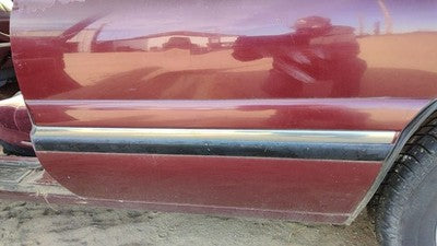 98 Buick Lesabre Driver Left Rear Moulding From Door Back Trim 51B Bordeaux Red