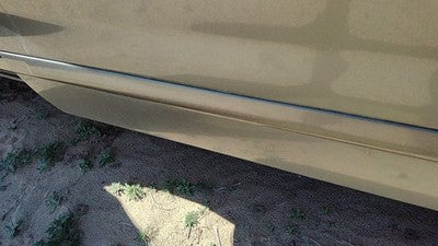 03-05 Ford Explorer Driver Left Rear Moulding From Door Back Trim Strip Gold Tk