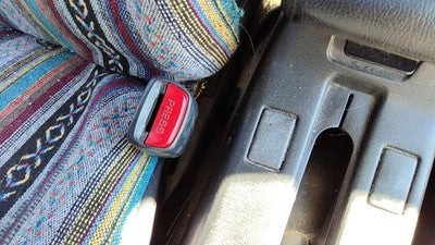 2002 Infiniti G20 Passenger Right Front Seat Belt Buckle Receiver Oem Black
