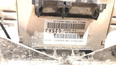 2006 Dodge Durango Multifunction Control Module Computer With Fuse Box 4X4 Oem