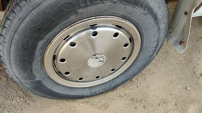 1993-1996 Gmc Van 3500 Set Of 4 Hub Caps Oem Wheel Covers 16 8 Lug 12542911