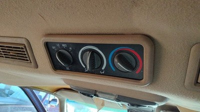 92-94 Chevy Suburban Rear Temperature Control Module In Dash Heater Ac Head Unit