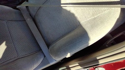02-06 Toyota Camry Driver Left Front Seat Belt Retractor Oem Shoulder Taupe 43