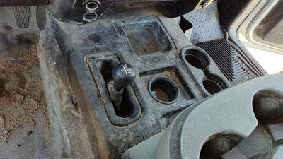16 Dodge Ram 4500 Center Floor Console Oem 4X4 Shifter Tray Cup Holders Repaired